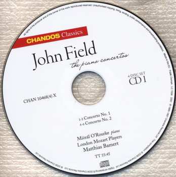 4CD/Box Set John Field: The Piano Concertos