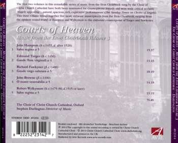 CD The Choir Of Christ Church Cathedral: Courts Of Heaven (Music From The Eton Choirbook Vol. 3)