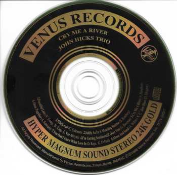 CD John Hicks Trio: Cry Me A River