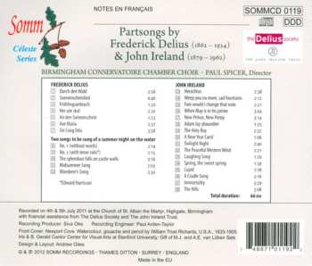 CD Frederick Delius: Partsongs