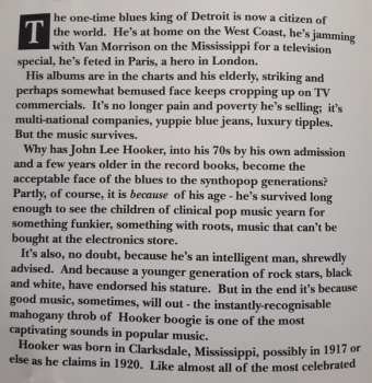 CD John Lee Hooker: Blues For Big Town