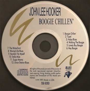 CD John Lee Hooker: Boogie Chillen'