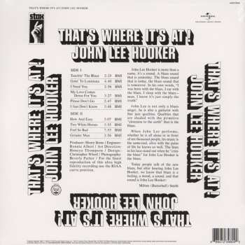 LP John Lee Hooker: That's Where It's At