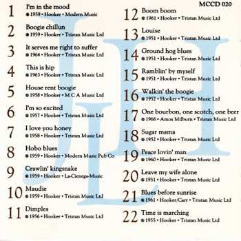 CD John Lee Hooker: The Best Of John Lee Hooker