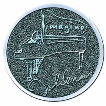 Merch John Lennon: Odznak Imagine