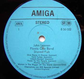 LP John Lennon: Shaved Fish