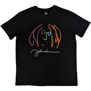 Merch John Lennon: Tričko Self Portrait Full Colour