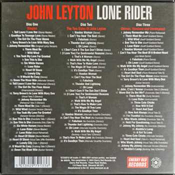 3CD/Box Set John Leyton: Lone Rider (The Holloway Road Sessions 1960-1962)