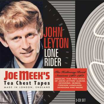 3CD/Box Set John Leyton: Lone Rider (The Holloway Road Sessions 1960-1962)