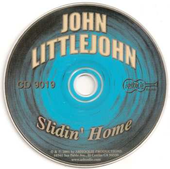 CD John Littlejohn: Slidin' Home