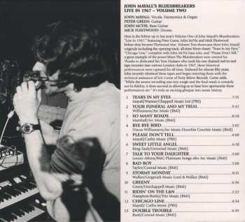 CD John Mayall & The Bluesbreakers: Live in 1967 - Volume Two