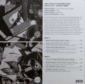 LP John Mayall & The Bluesbreakers: Live in 1967 - Volume Three