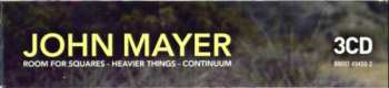 3CD/Box Set John Mayer: 3CD ROOM FOR SQUARES - HEAVIER THINGS - CONTINUUM