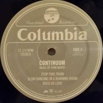 2LP John Mayer: Continuum