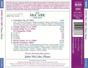 CD John McCabe: Piano Music