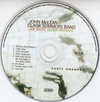 CD Joe Locke: Parts Unknown