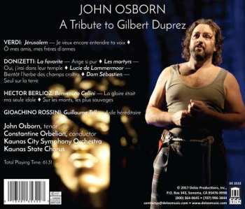 CD Constantine Orbelian: A Tribute To Gilbert Duprez