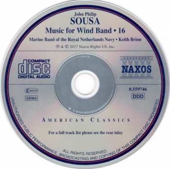 CD Keith Brion: Music For Wind Band • 16