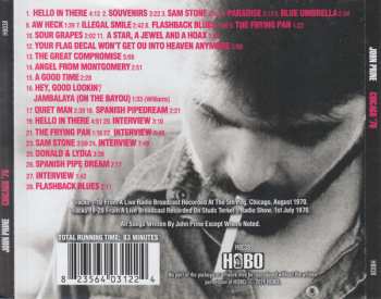 CD John Prine: Chicago '70