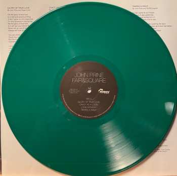 2LP John Prine: Fair & Square CLR