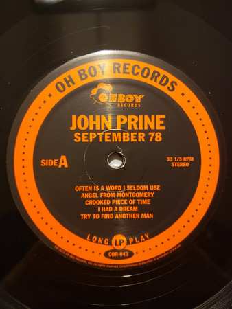 LP John Prine: September 78