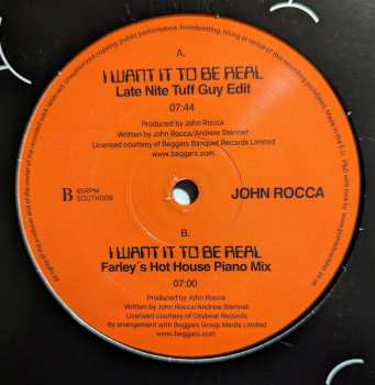 LP John Rocca: I Want It To Be Real