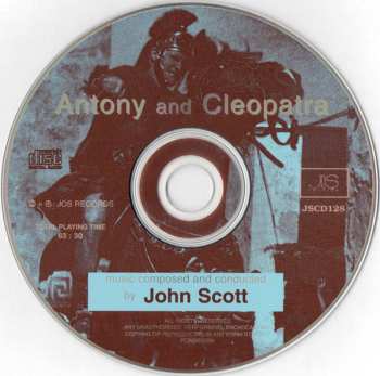 CD John Scott: Antony And Cleopatra (The Complete Original Motion Picture Score)