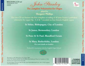 2CD John Stanley: The Complete Voluntaries For Organ