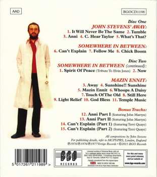2CD John Stevens' Away: John Stevens' Away / Somewhere In Between / Mazin Ennit