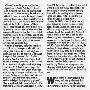 CD John Wallowitch: Back On The Town