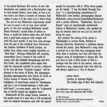 CD John Wallowitch: Back On The Town