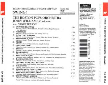 CD John Williams: It Don't Mean A Thing If It Ain't Got That Swing