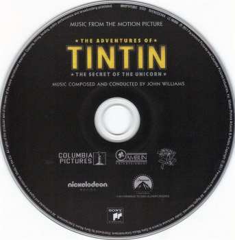 CD John Williams: The Adventures Of Tintin (The Secret Of The Unicorn) (Music From The Motion Picture)