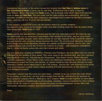 CD John Williams: The Adventures Of Tintin (The Secret Of The Unicorn) (Music From The Motion Picture)