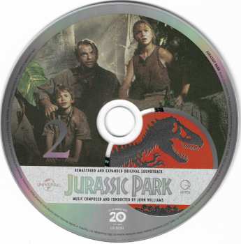 2CD John Williams: Jurassic Park (Remastered And Expanded Original Soundtrack) LTD