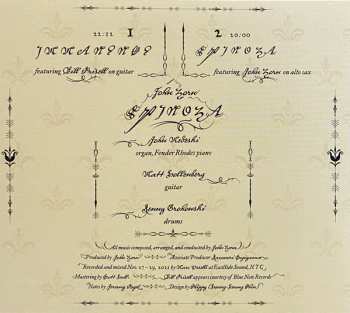 CD John Zorn: Spinoza