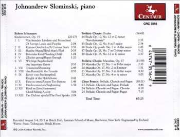 CD Johnandrew Slominski: Schumann; Chopin; Franck