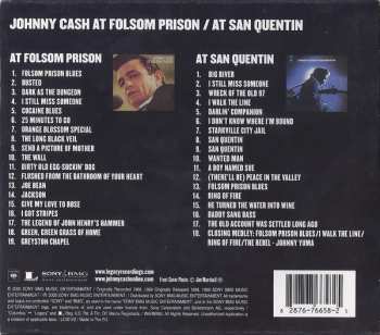 2CD/Box Set Johnny Cash: At Folsom Prison / At San Quentin (The 2 Classic Prison Concerts)