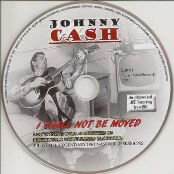 CD Johnny Cash: I Shall Not Be Moved