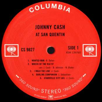 LP Johnny Cash: Johnny Cash At San Quentin LTD