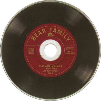 5CD/Box Set Johnny Cash: The Man In Black • 1959-'62