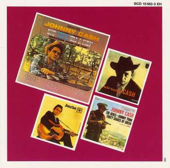 5CD/Box Set Johnny Cash: The Man In Black • 1959-'62