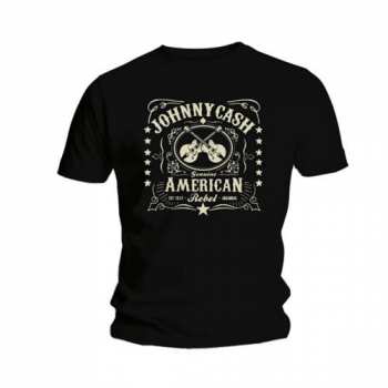 Merch Johnny Cash: Tričko American Rebel 