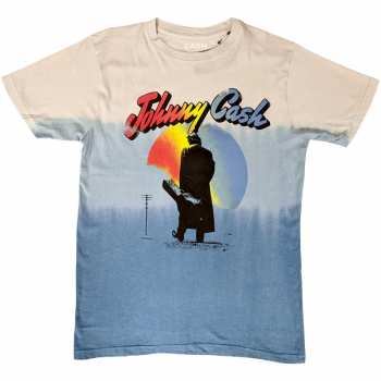 Merch Johnny Cash: Tričko Walking Guitar