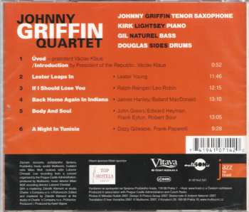 CD The Johnny Griffin Quartet: Jazz Na Hradě