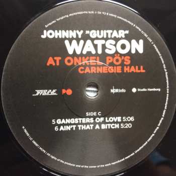 2LP Johnny Guitar Watson: At Onkel Pö's Carnegie Hall Hamburg 1976