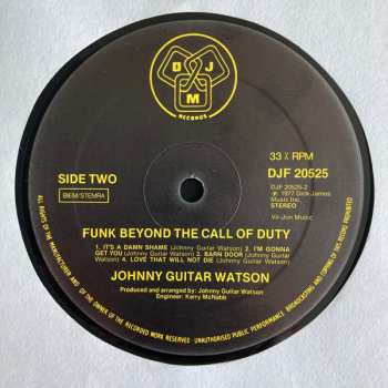 LP Johnny Guitar Watson: Funk Beyond The Call Of Duty
