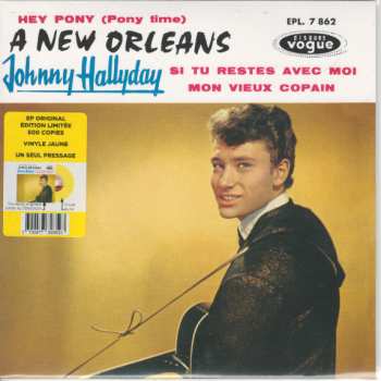 SP Johnny Hallyday: A New Orleans-EP N°09  LTD | CLR