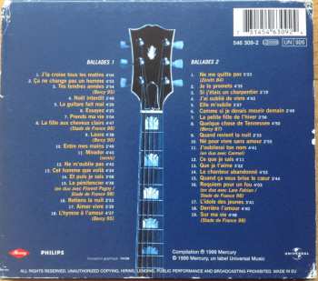 2CD Johnny Hallyday: Ballades