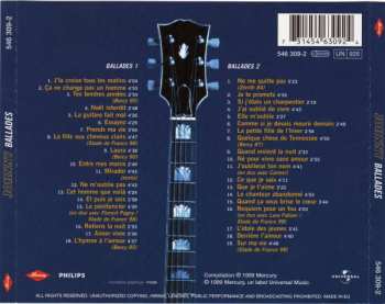 2CD Johnny Hallyday: Ballades